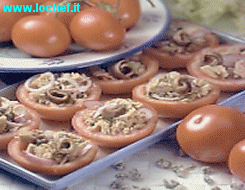 ricetta Pomodori ripieni alla crema di tonno